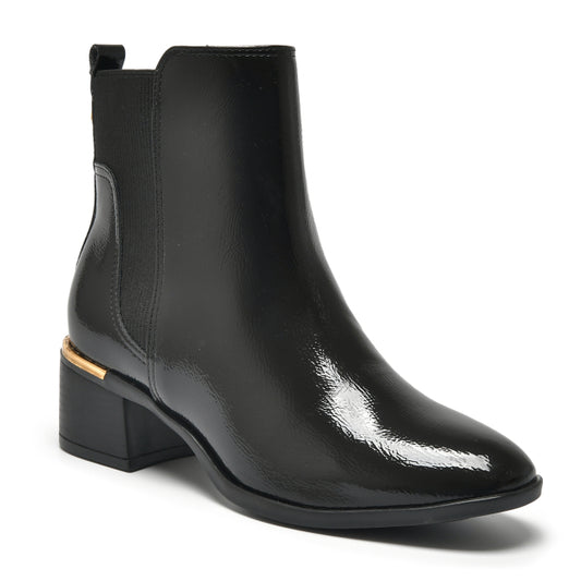 Botines de charol vía Marte para mujer